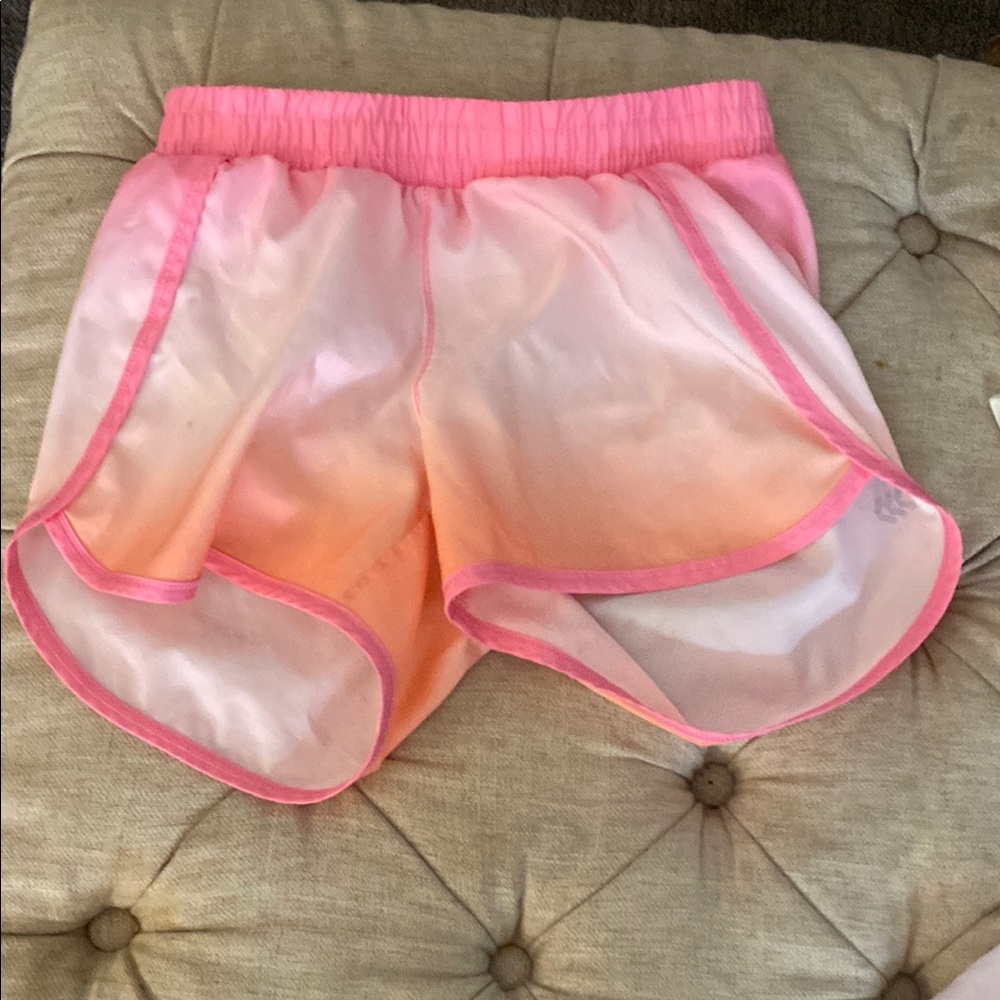 All in Motion Pink and White Kids Shorts
